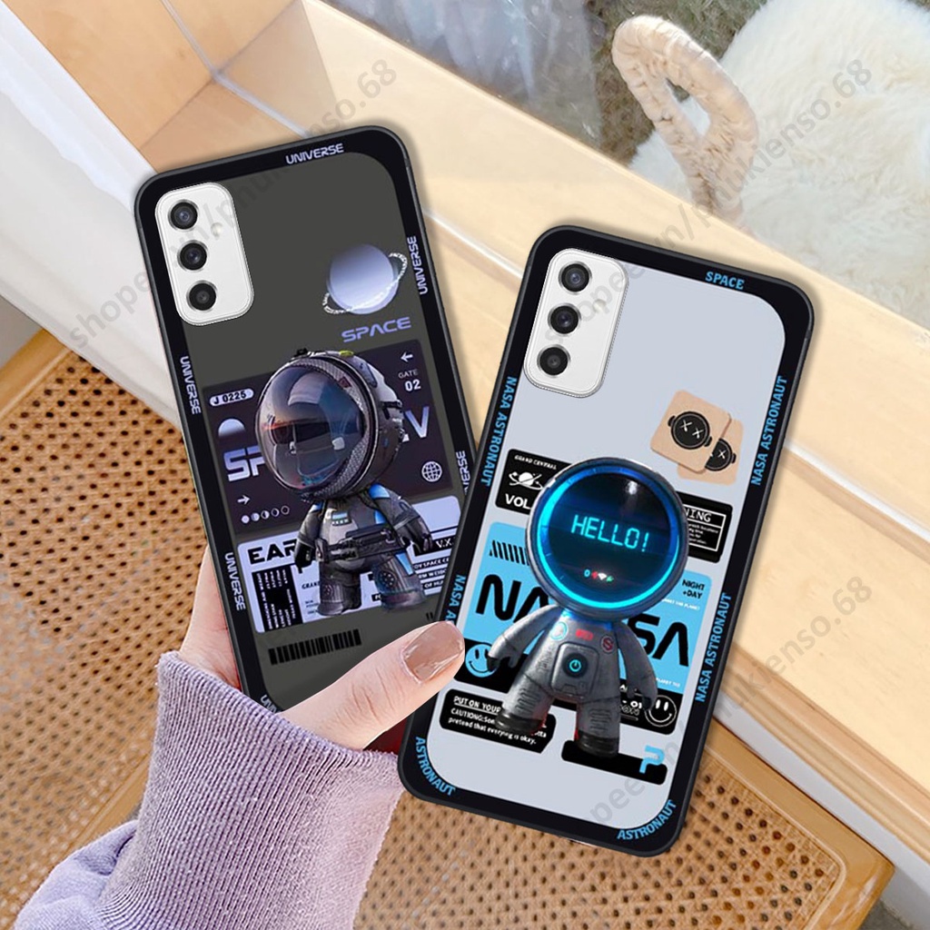 Ốp lưng Samsung M52 5G hình người máy, robot nasa đáng yêu dễ thương