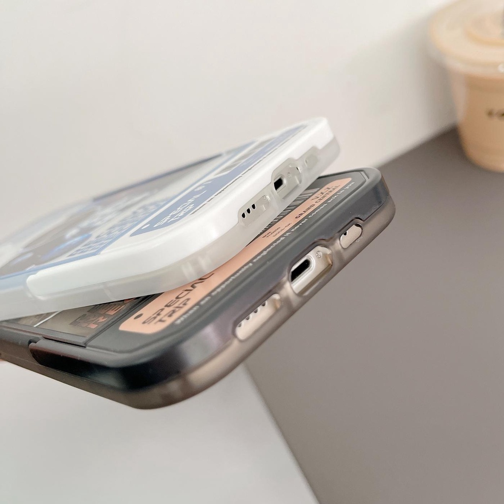 Ốp Điện Thoại Tpu Dẻo Họa Tiết Hoạt Hình Phi Hành Gia Kèm Giá Đỡ Tàng Hình Cho iphone 13 12 11 pro xs max xr 7 / 8 plus