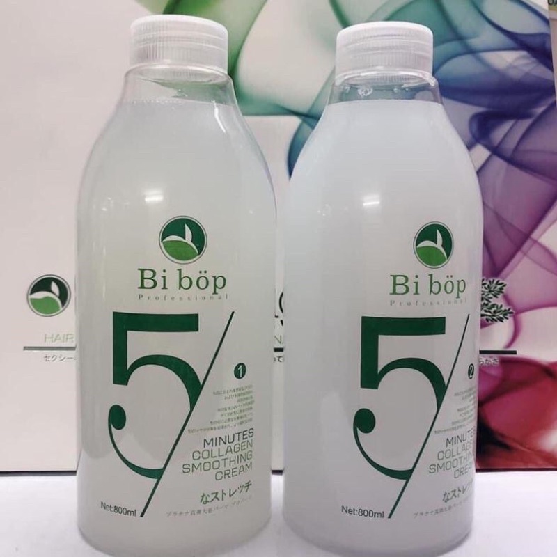 Thuốc Uốn Lạnh Bibop Collagen 800ml