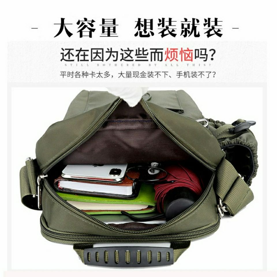 ❄Túi đeo chéo cỡ lớn chất liệu Nylon thời trang cho nam | BigBuy360 - bigbuy360.vn