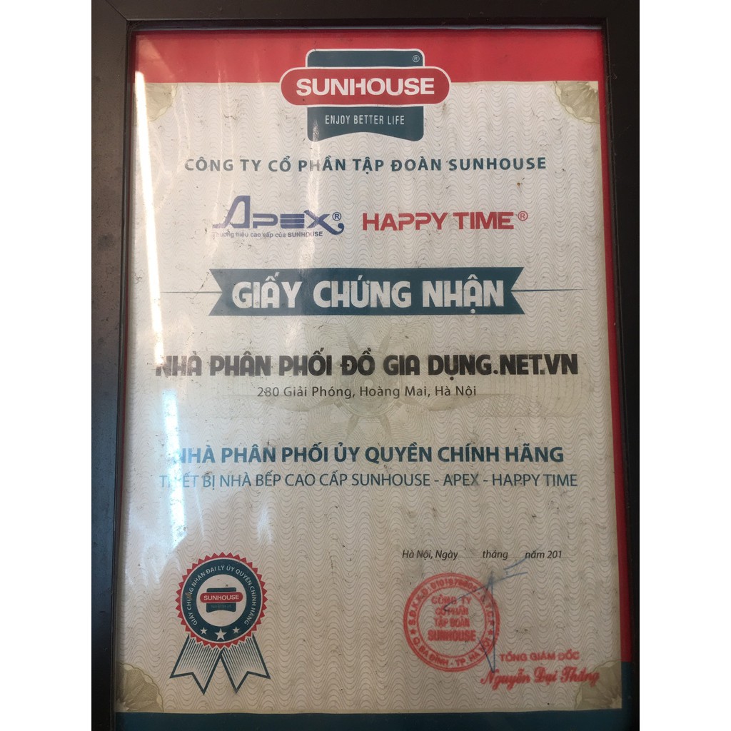 Gioăng nồi áp suất gas Sunhouse nhập khẩu Hàn Quốc 6 lít LC600, 4lit LC400