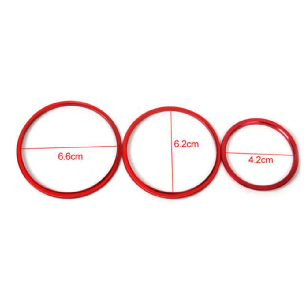 Set 7 Vòng Đệm Ống Xả Xe Hơi Benz C GLC W205 DIY Dễ Lắp Đặt