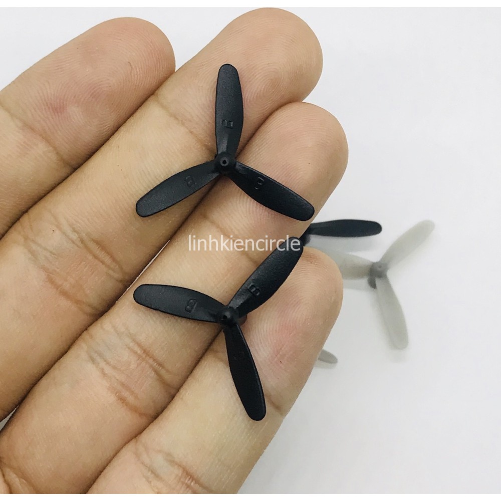 8 cánh quạt mini 31mm thuận nghịch trục 0.8mm cho motor 610 516 máy bay mini - LK0270