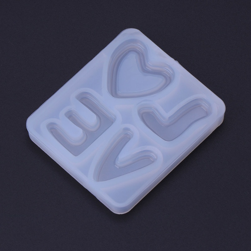 Khuôn Silicone Làm Bông Tai Epoxy DIY Cho Nữ