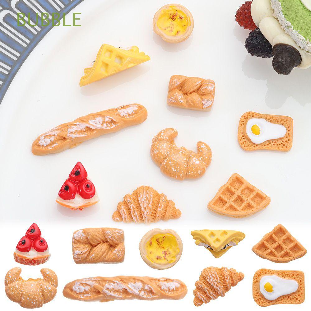 Mô hình đồ ăn sáng mini DIY trang trí nhà búp bê