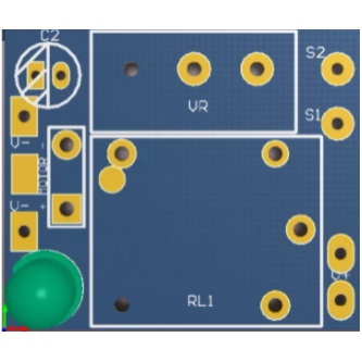 Mạch Delay 0-8s V02 (Dùng làm Máy rót rượu tự động NHẤN NÚT RÓT ) - 1688s.vn