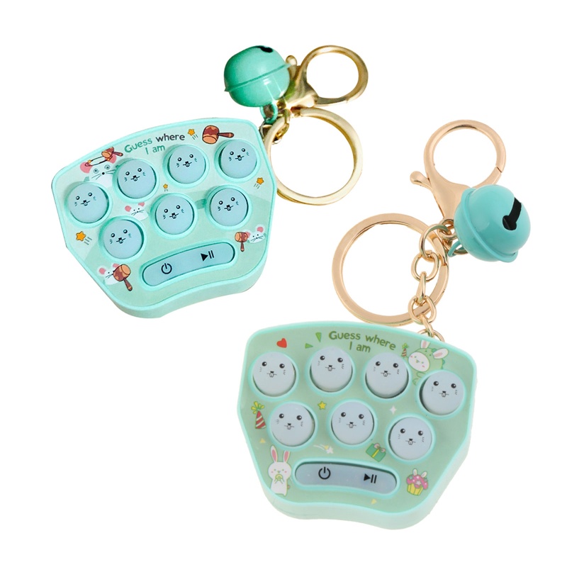 Móc Khóa Gắn Chuột Hamster Massage Giảm Căng Thẳng Dành Cho Trẻ Em 6-8 Tuổi