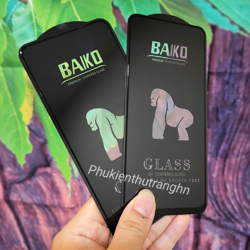 Cường lực Full màn BAIKO cao cấp Realme Q3 Pro Realme GT Neo GT Neo 2T GT Neo flash (dùng chung kính) cảm ứng siêu nhạy