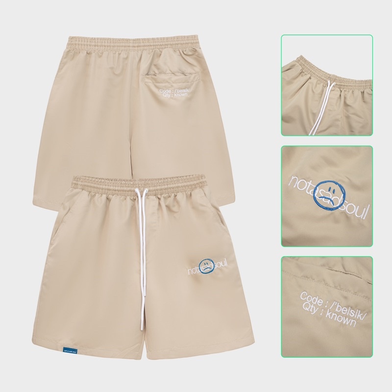 Quần short dù basic SS21 Nass