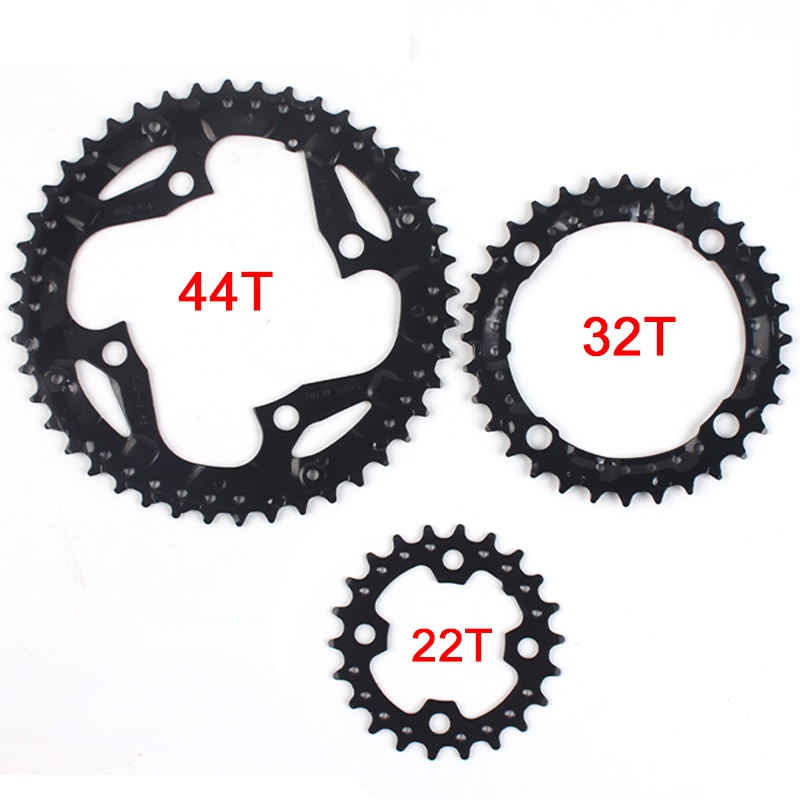 Đĩa xích xe đạp leo núi 104bcd 22t 32t 44t tốc độ 3x9s chuyên dụng cho Shimano