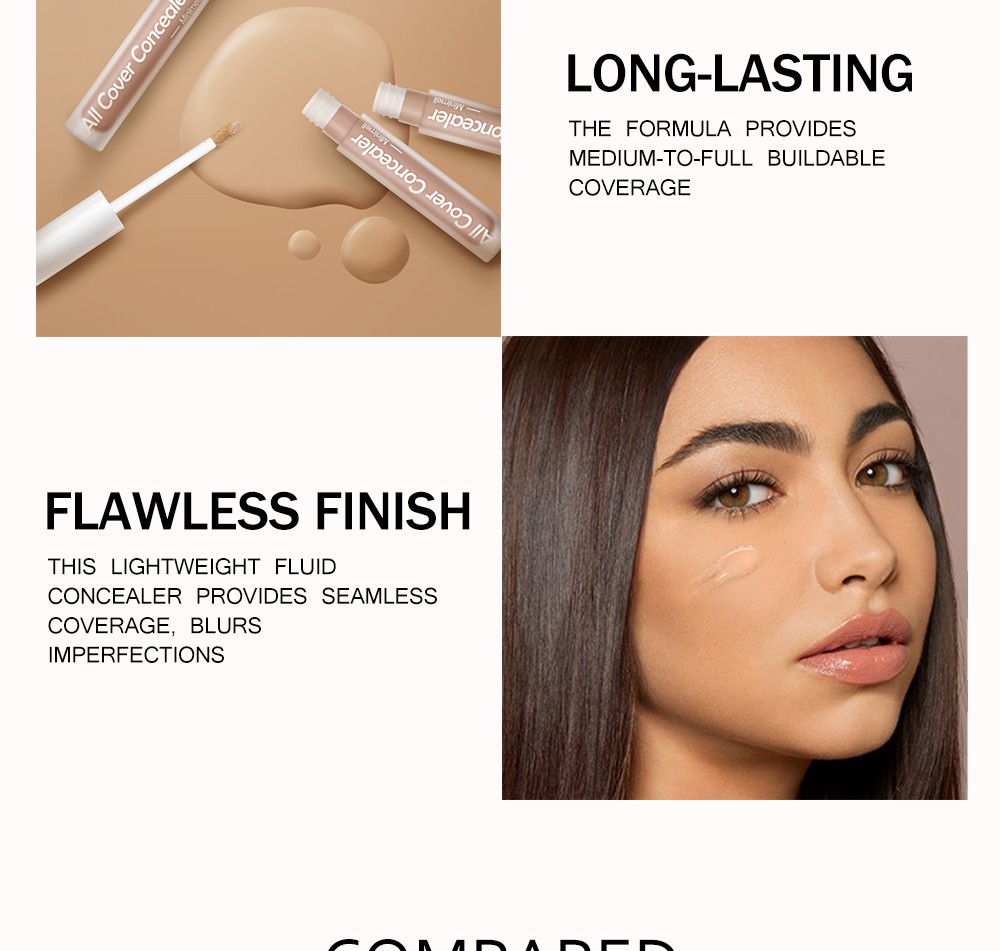 [Hàng mới về] Kem che khuyết điểm Minimeli che đi quầng thâm mụn tạo lớp trang điểm tự nhiên