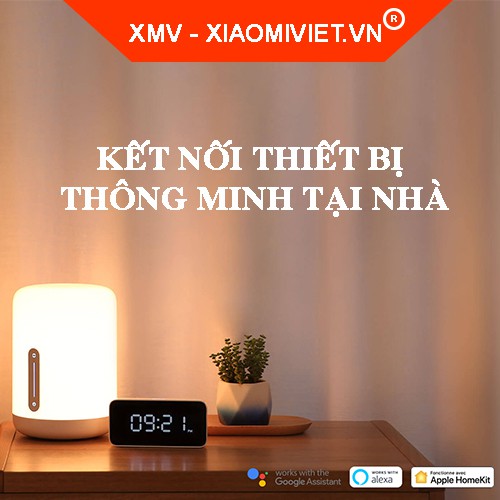 Đèn ngủ thông minh Xiaomi Mi Mijia Bedside Lamp 2 (Gen 2) MUE4093GL - Thay đổi màu sắc WRGB - Hàng chính hãng - BH 12T