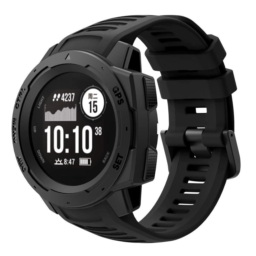 Dây Đeo Silicone Thể Thao Cho Đồng Hồ Thông Minh Garmin Instinct Esports / Solar / Tide / Strateg