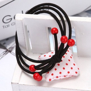 Dây thun buộc tóc cườm đỏ hàn quốc siêu rẻ và đẹp.🍒🍒🍒🍒🍒