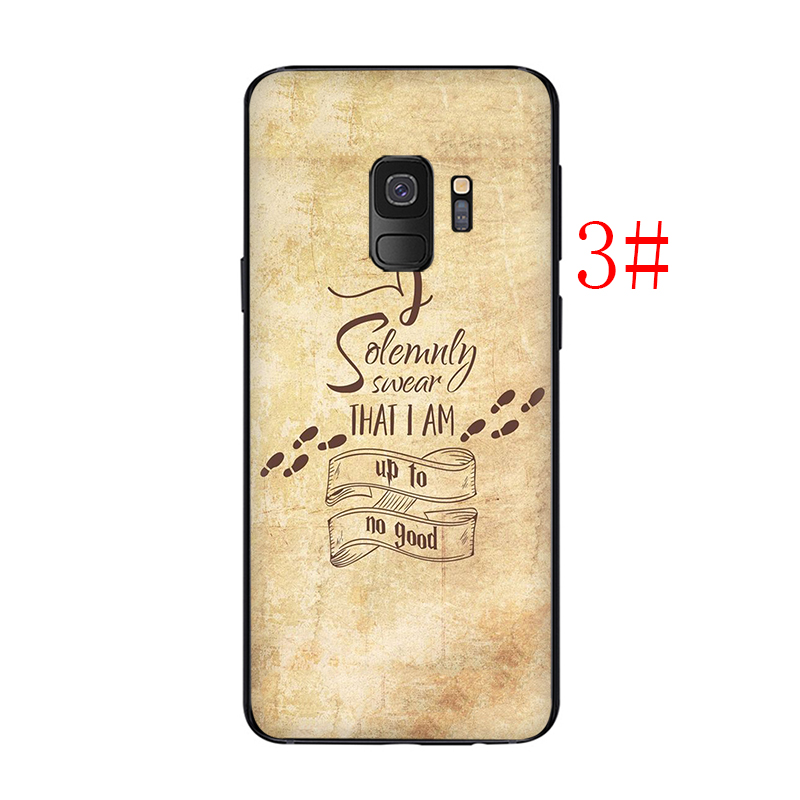 Ốp Lưng Silicone In Hình Phim Harry Potter Cho Samsung A5 2017 A6 A8 Plus A7 A9 2018 Note 8 9