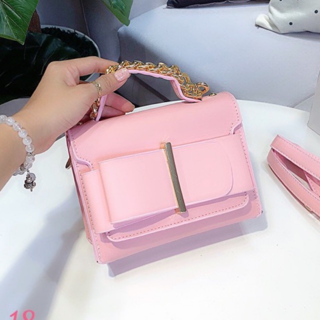 TÚI ĐEO CHÉO TÚI XACH NỮ THỜI TRANG THẮT NƠ TRƯỚC TUI