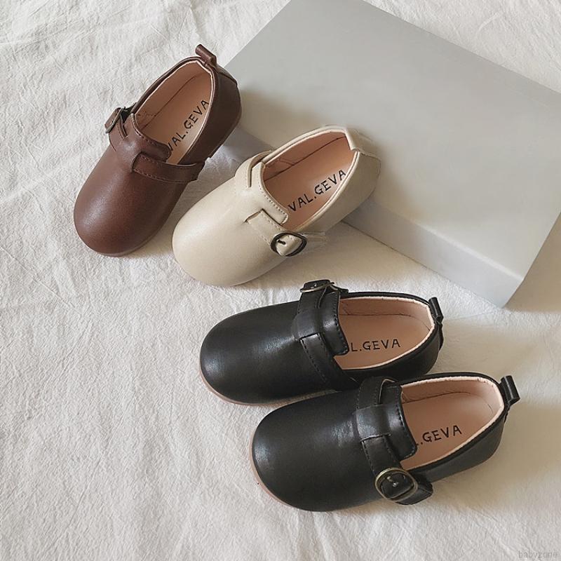 Giày búp bê mũi tròn phong cách thời trang xuân thu cho bé gái