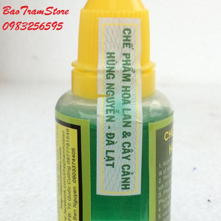 {HOT} Chế phẩm sinh học kích mầm Hùng Nguyễn cho hoa lan cây cảnh lọ 20ml