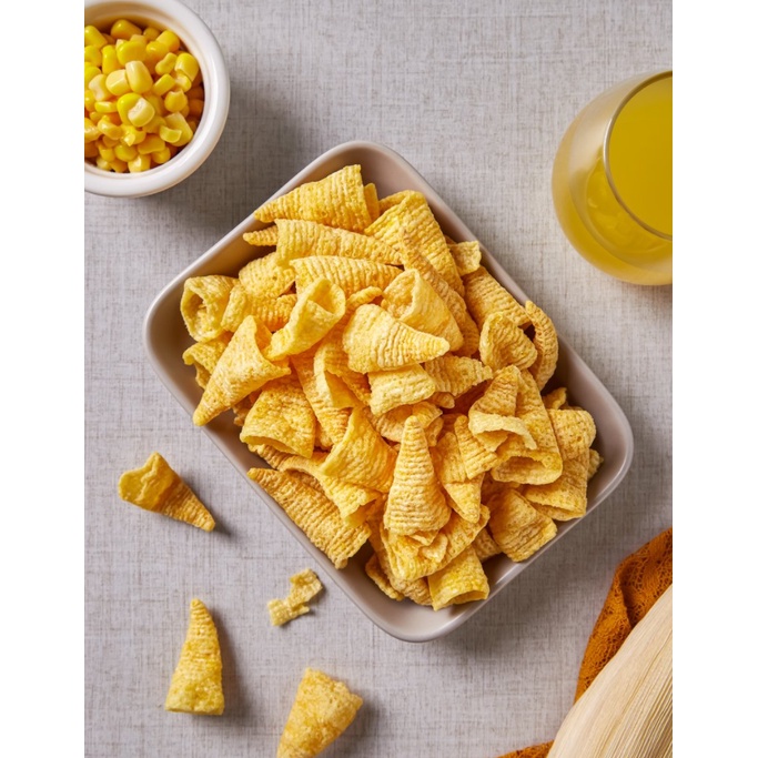 SNACK BẮP NÓN HÀN QUỐC 72G -  꼬깔콘 고소한 맛 72G