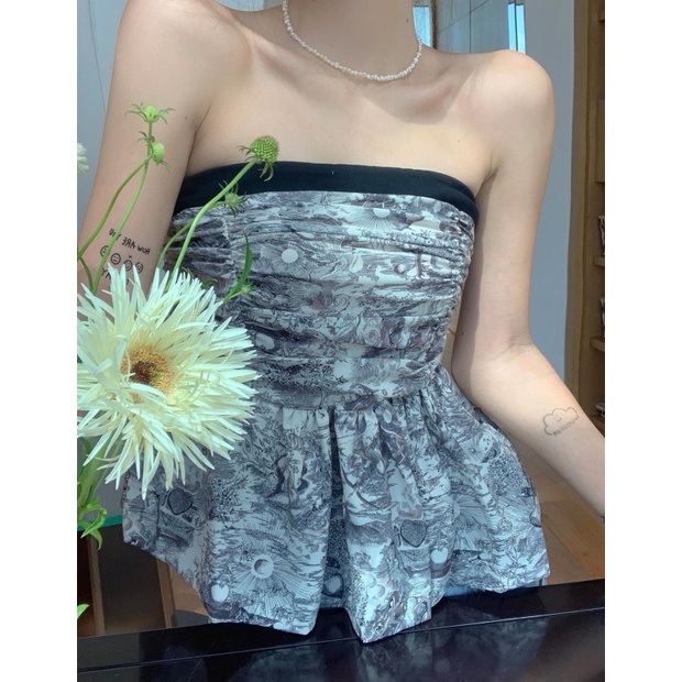 Set Áo Ống Kèm Áo Khoác Cardigan Thời Trang