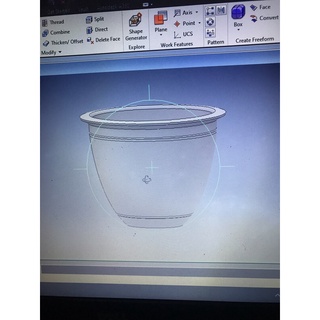 khuôn quay chậu cảnh( chậu chum)