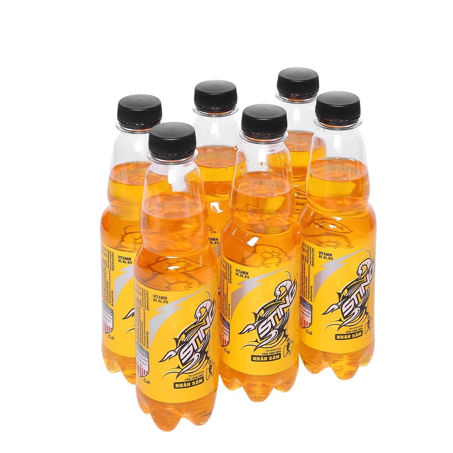 Nước Uống Tăng Lực Sting Hương Dâu - Gold Rush Energy Drink Chai Nhựa 330ml - Đại lý 273