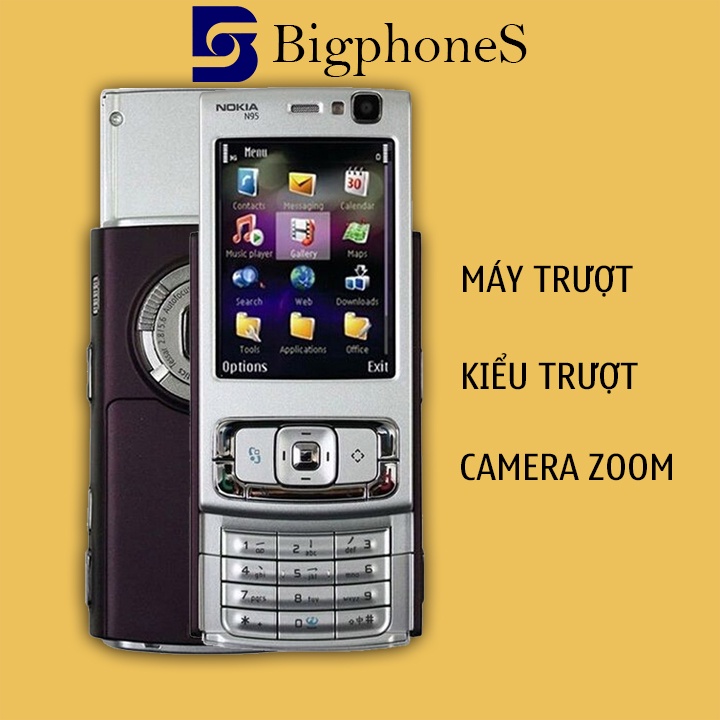 Điện thoại Nokia N95 nắp trượt chính hãng