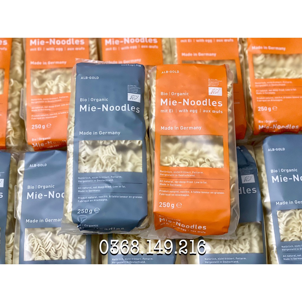 Mì ăn liền hữu cơ cho bé - ALB GOLD - 250g - HCMShop