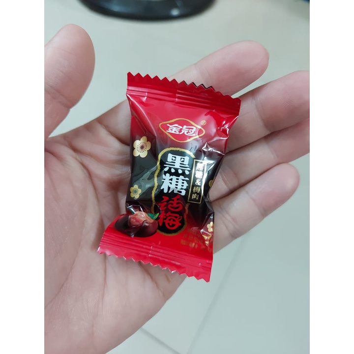 Kẹo xí muội đường đen 100g - Golden Crown - Sản xuất Tháng 6/2023