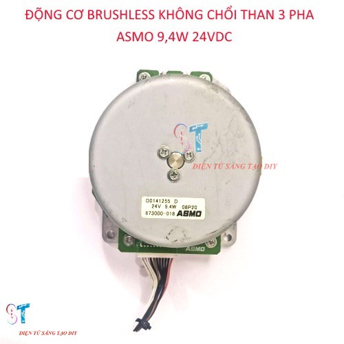 Động Cơ Brushless Không Chổi Than Phát Điện Gió 3 Pha ASMO