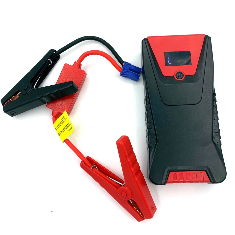 Bộ kích điện khẩn cấp bình ắc quy 12V cho ô tô oto xe hơi - Dung lượng 99900mAh kiêm Sạc dự phòng và đèn pin led SOS