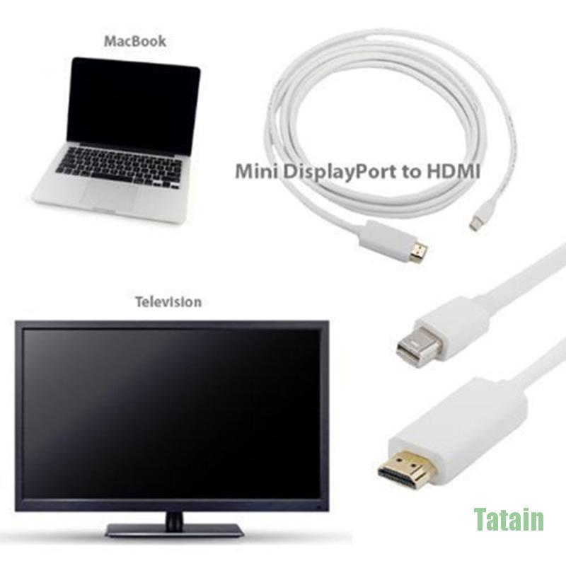 Dây cáp chuyển đổi cổng mini Display Port sang HDMI dài 1.8m