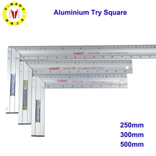 Thước góc hợp kim nhôm d0015 c-mart