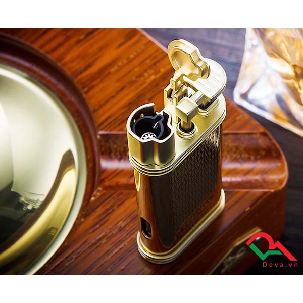 { HÀNG CHÍNH HÃNG } Gạt Tàn Kim Loại Lubinski LB-TZ-7 Cao Cấp Họa Tiết Hoa Văn Sang Trọng