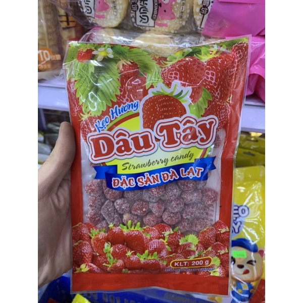 Kẹo Ô mai Dâu Tây Đà Lạt 200g