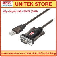Cáp USB to Com RS232 Unitek Y-105- Chuyển Usb Sang Com