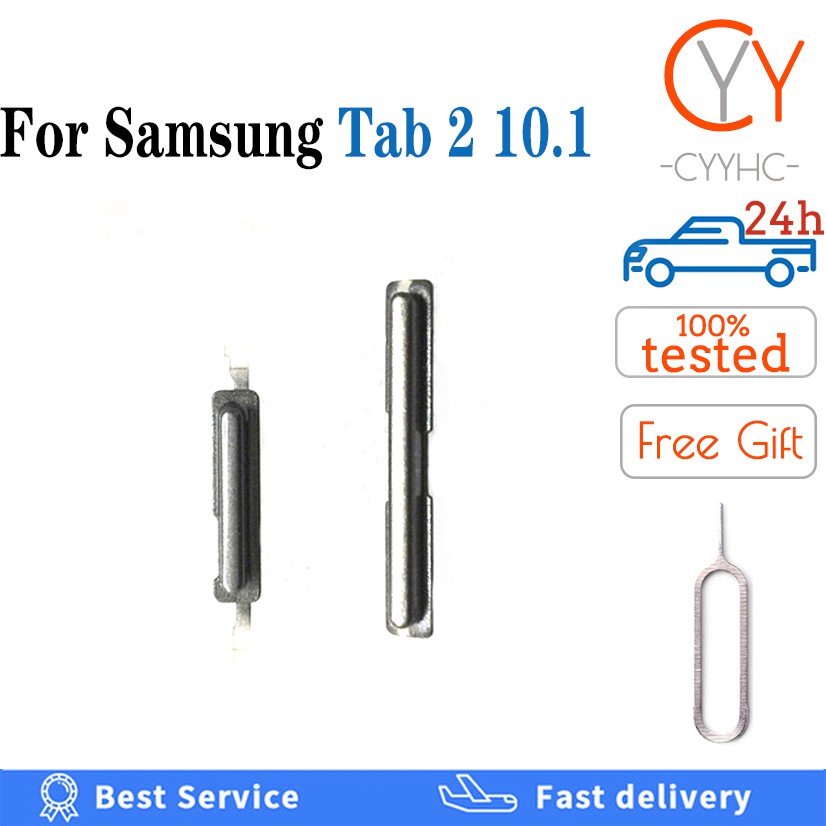 Mới Nút Bấm Nguồn Và Âm Lượng Thay Thế Cho Máy Tính Bảng Samsung Galaxy Tab 2 10 1 P5100 P5110