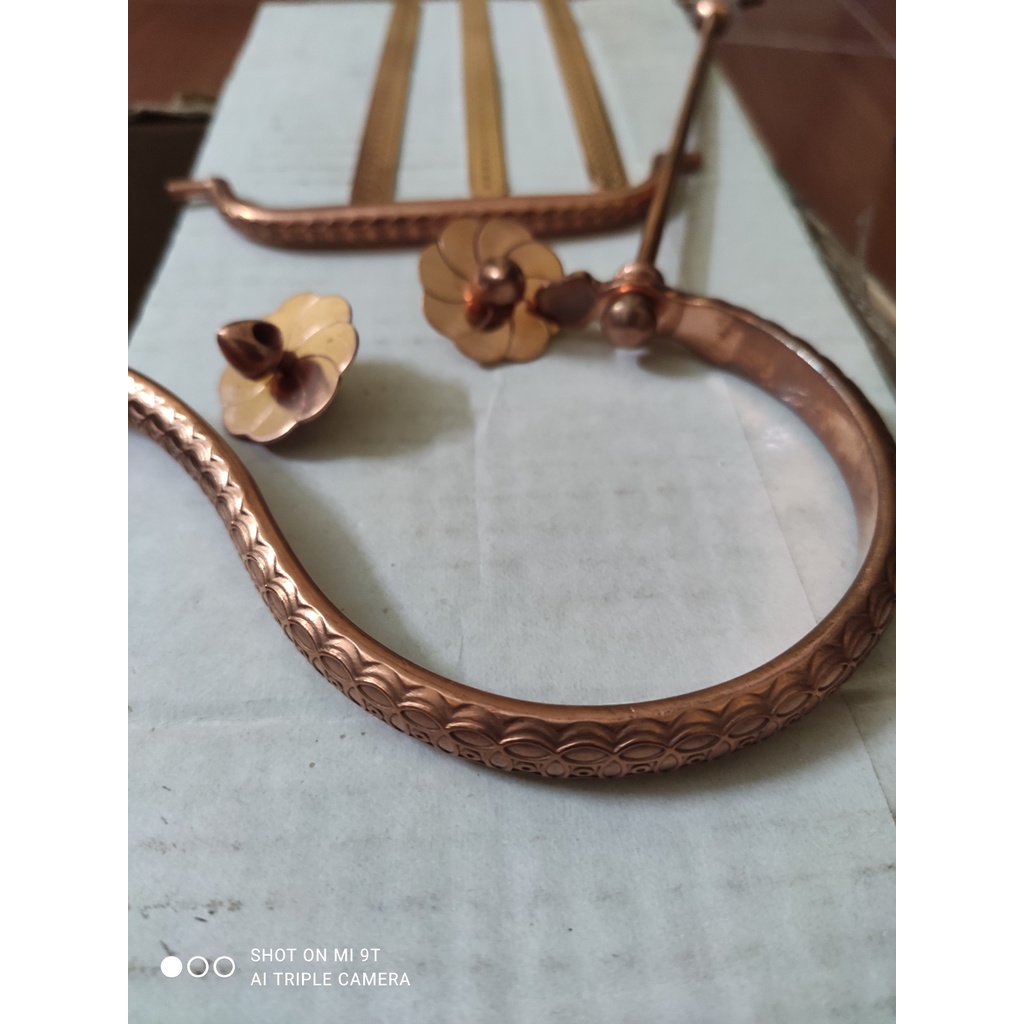 Nẹp lồng chim đồng vàng, đồng đỏ hàng nội địa trung mới 100% chưa sử dụng