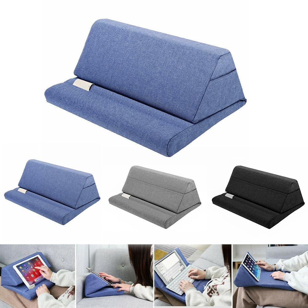 Gối kê máy tính bảng chống trượt giả da gấp được mẫu mới 2020 N2M7