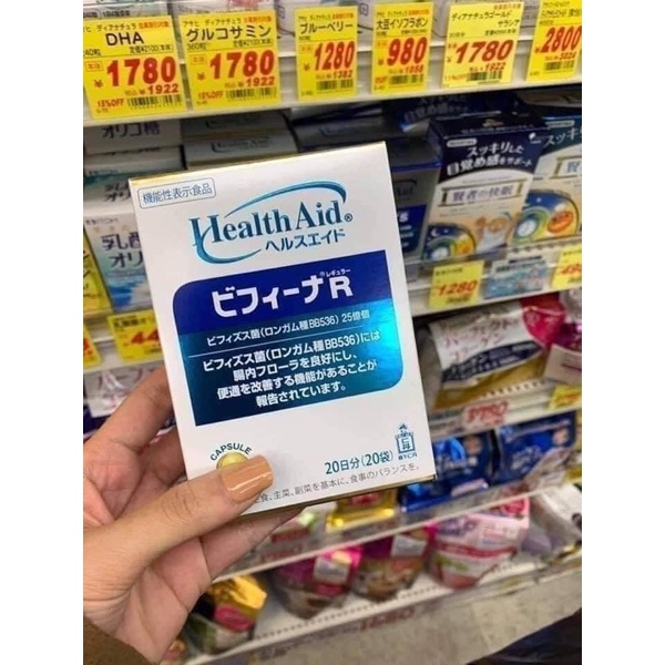 [Hàng_Nhật] Thực phẩm bảo vệ sức khỏe men vi sinh Bifina R Health Aid [Hàng_Auth]