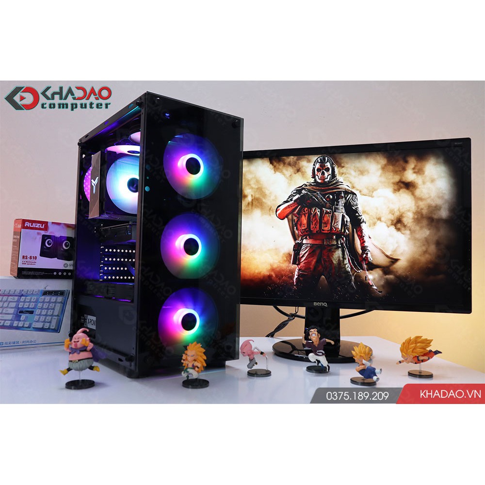 Máy tính chơi game Core I5 + Màn 22" FullHD LOL, CS:GO, Fifa Online 4, Valorant | BH 36 tháng tặng phím chuột, pad, loa | BigBuy360 - bigbuy360.vn