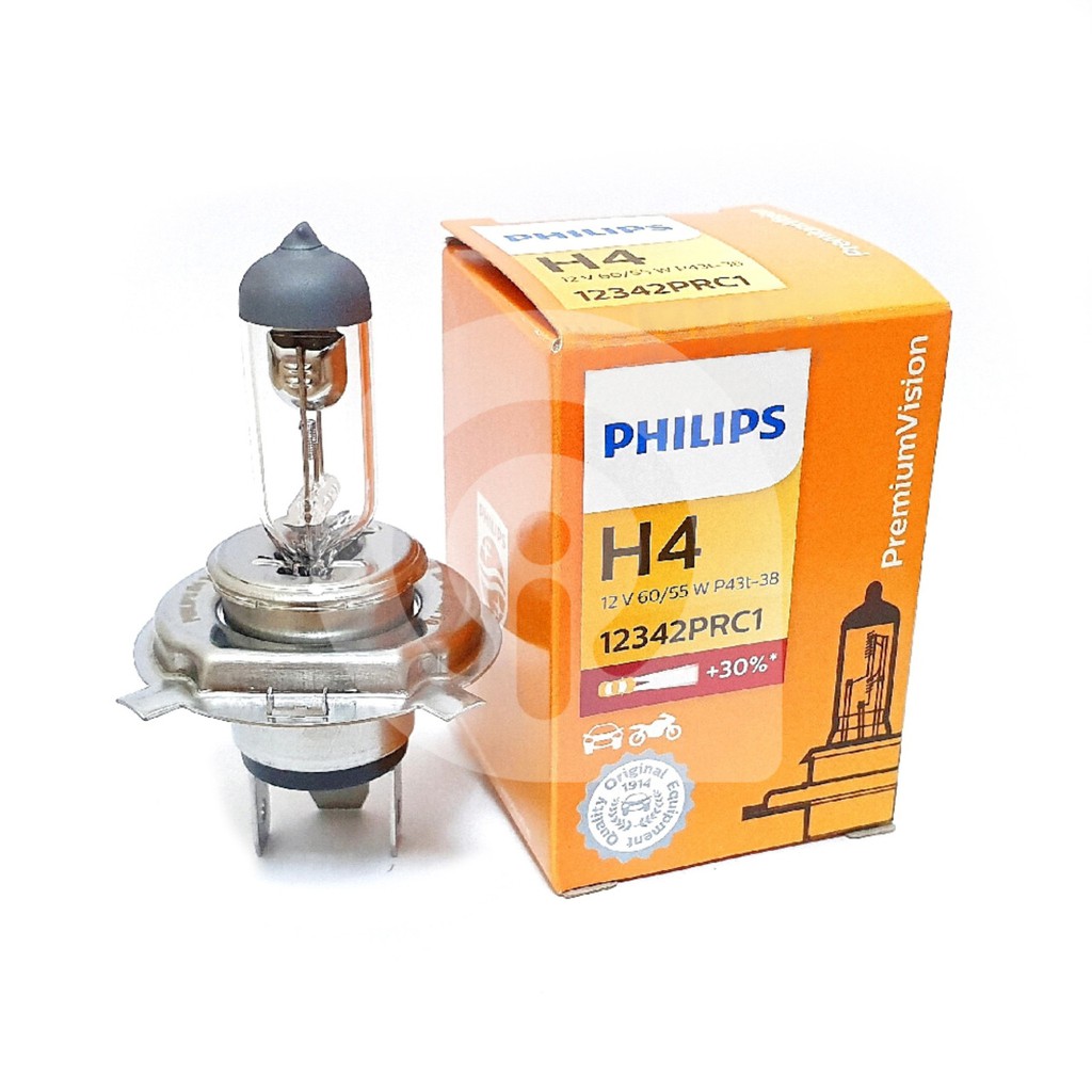 Bóng Đèn Halogen Philips H4 60 / 55w 12v Chất Lượng Cao