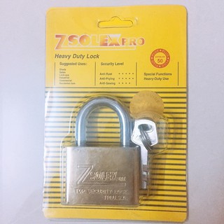 Ổ Khoá Chống Trộm Zsolex Loại Vừa 50F - chống cắt chống sét công nghệ của Mỹ, lõi đồng siêu bền