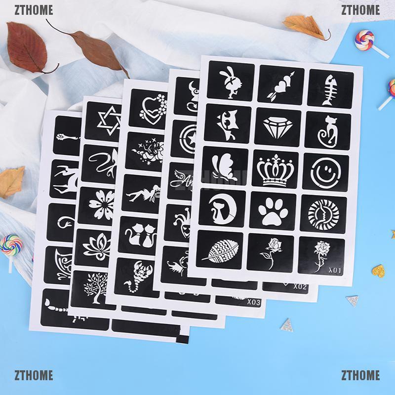 Khuôn dán tạo mẫu hình xăm độc đáo cá tính