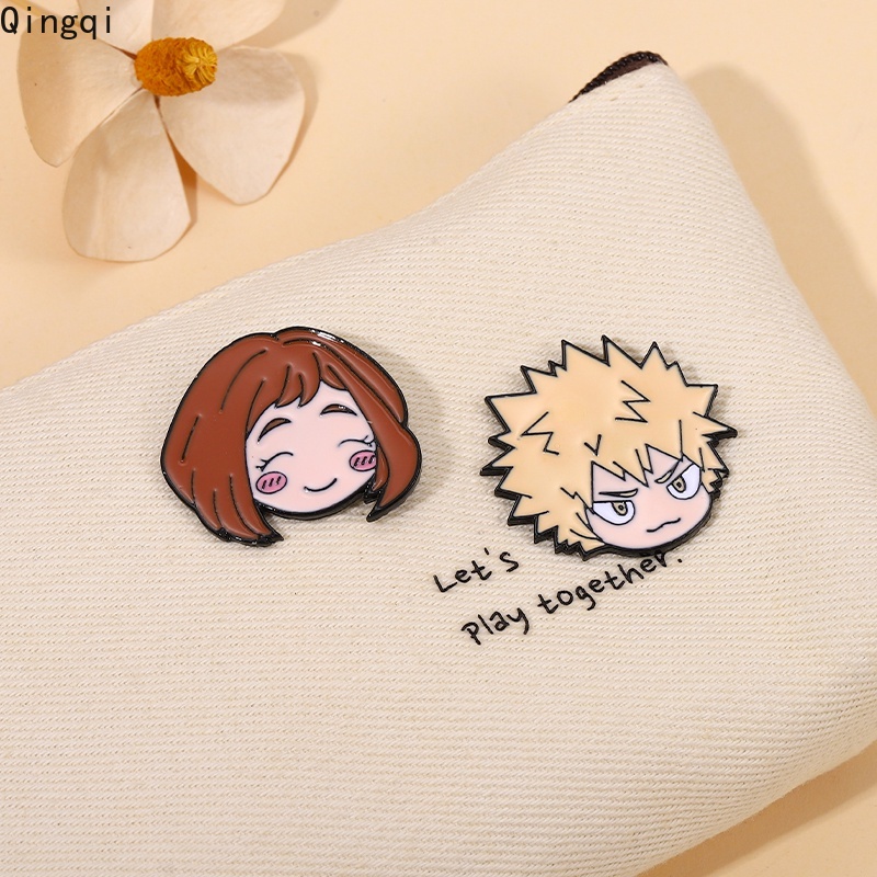 Ghim cài áo MISS ZOE kim loại tráng men in hình hoạt hình My Hero Academia