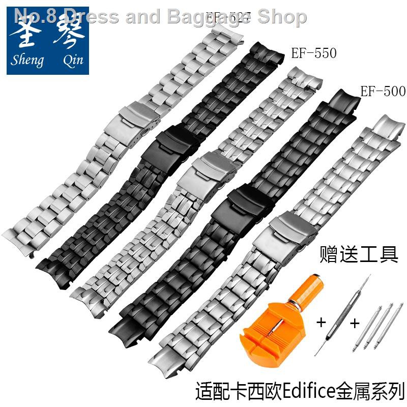 RTEF Straps▫Casio Edifice metal series EF-500-527-550-563 stainless steel band2021
