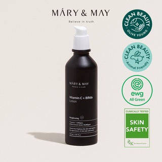 Nước Cân Bằng Làm Mềm, Sáng Da Mary&May Vitamin C + Bifida Lotion 120ml