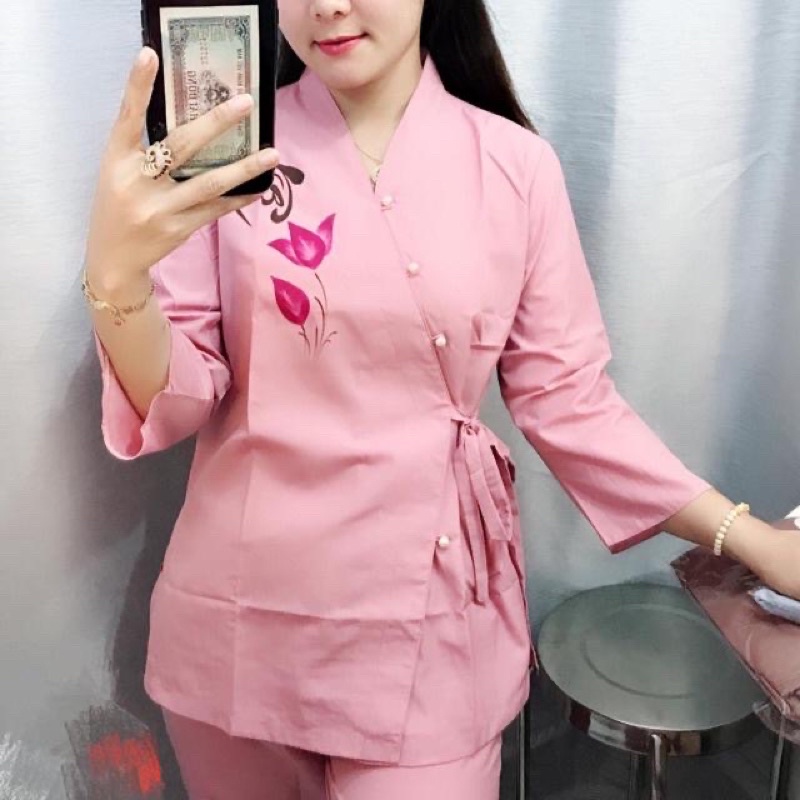 Đồ lam đi chùa xéo nơ vẻ