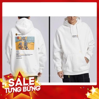 Áo Hoodie CopperJerry Unisex Nocturnal (2 màu đen & trắng) - Hàng nhập khẩu