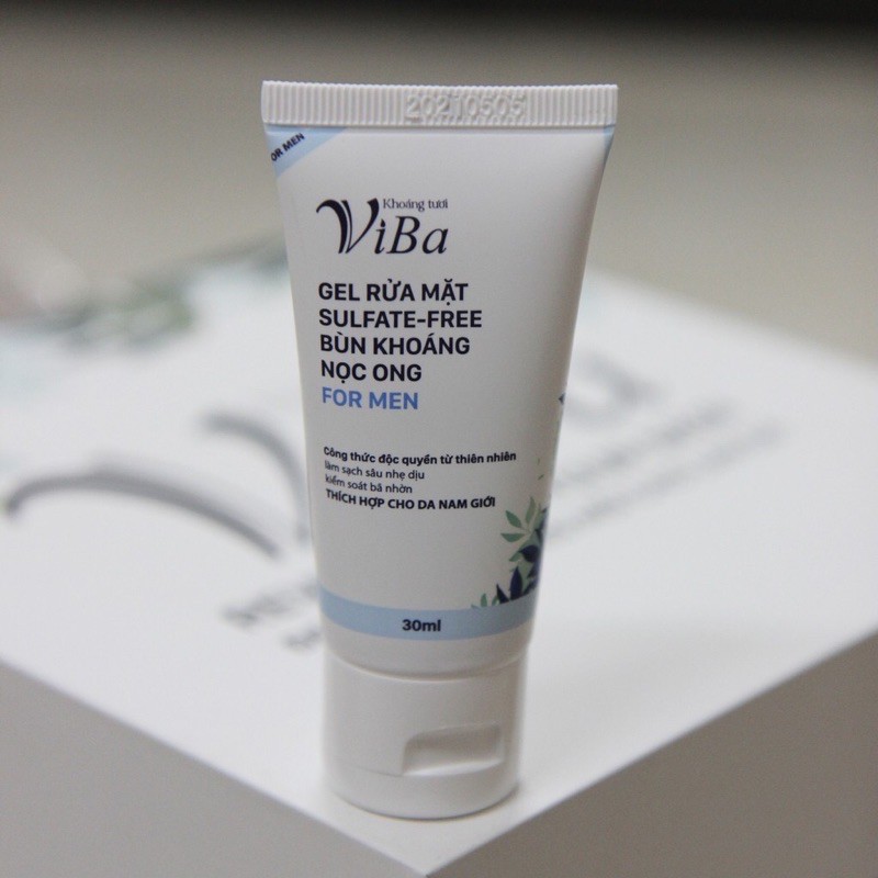 Sữa rửa mặt ViBa formen 30ml